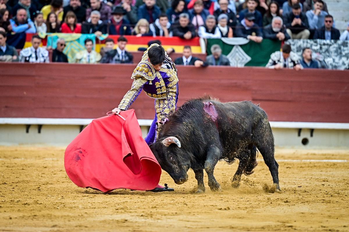 Íker de Virgilio, a hombros  en la novillada sin picadores