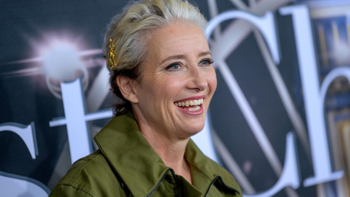 La actriz británica Emma Thompson