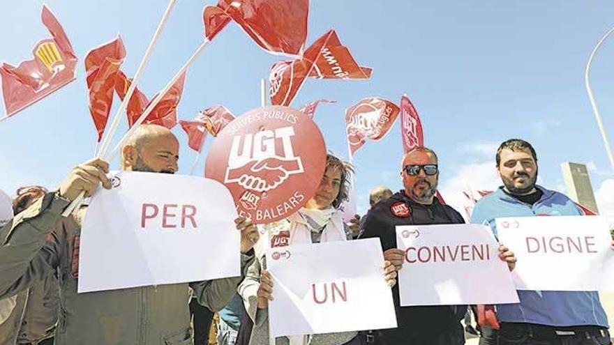 Protesta en centros de educación especial