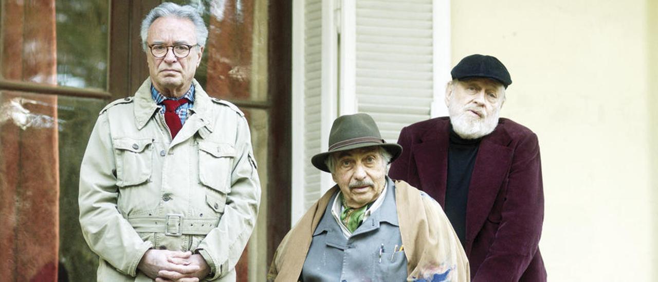 Oscar Martínez, Luis Brandoni y Marcos Mundstock. / Tornasol Films