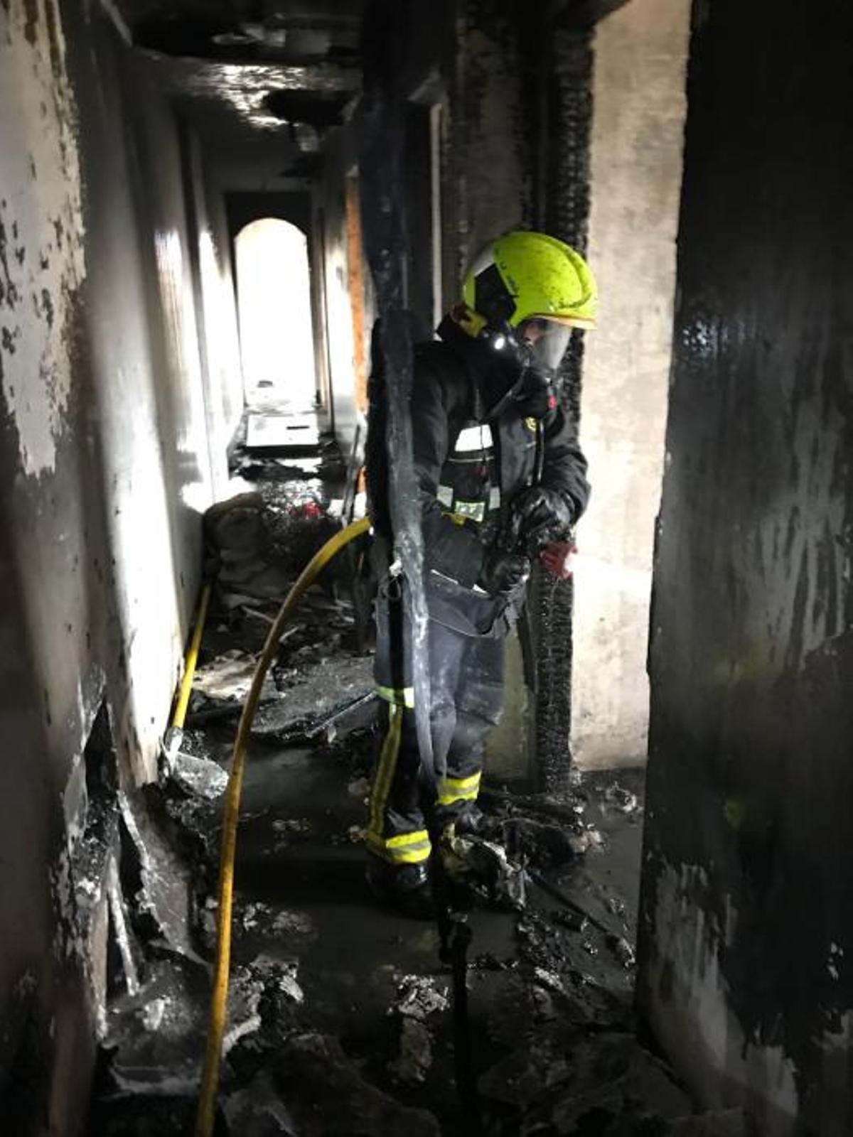 Incendio en La Pardilla