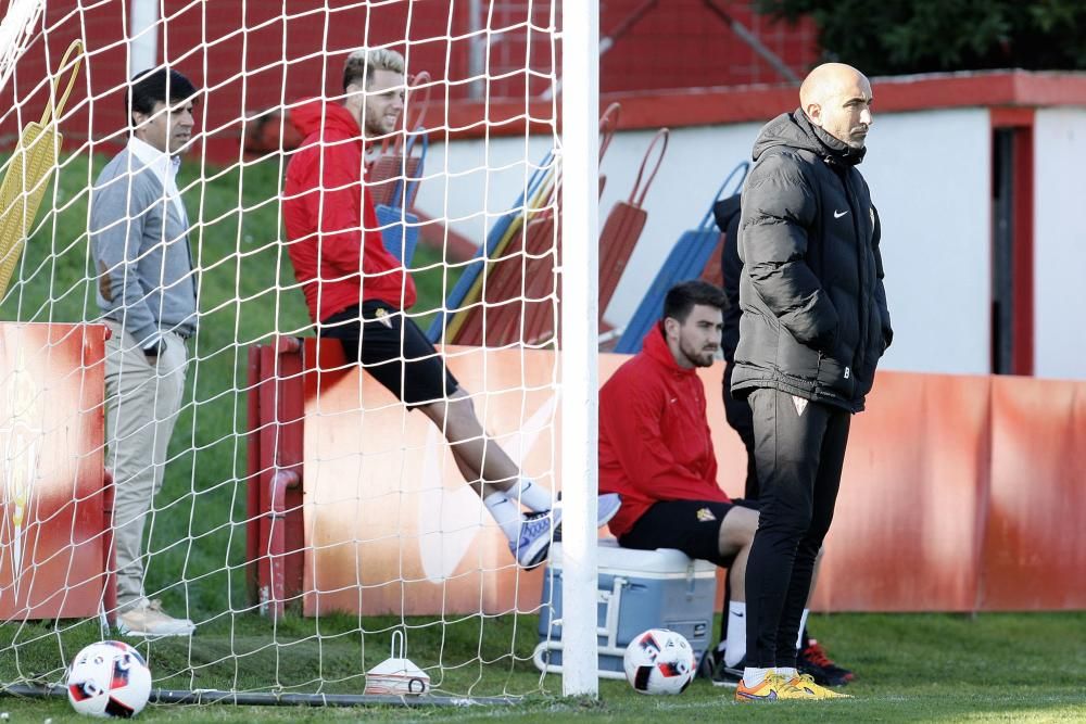 Entrenamiento del Sporting