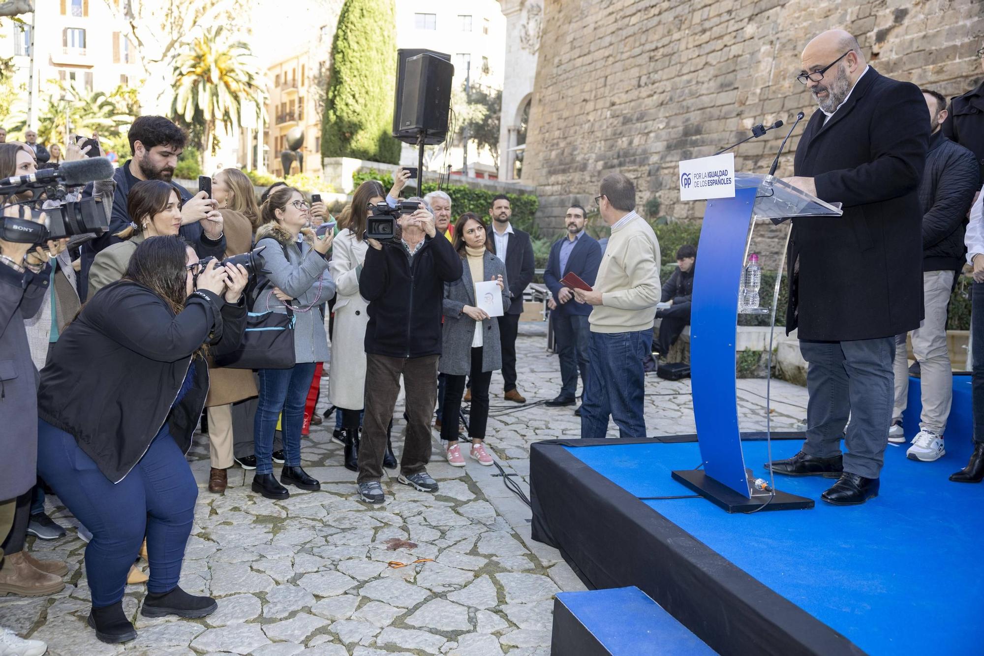 Alcaldes del PP de Baleares contra la amnistía