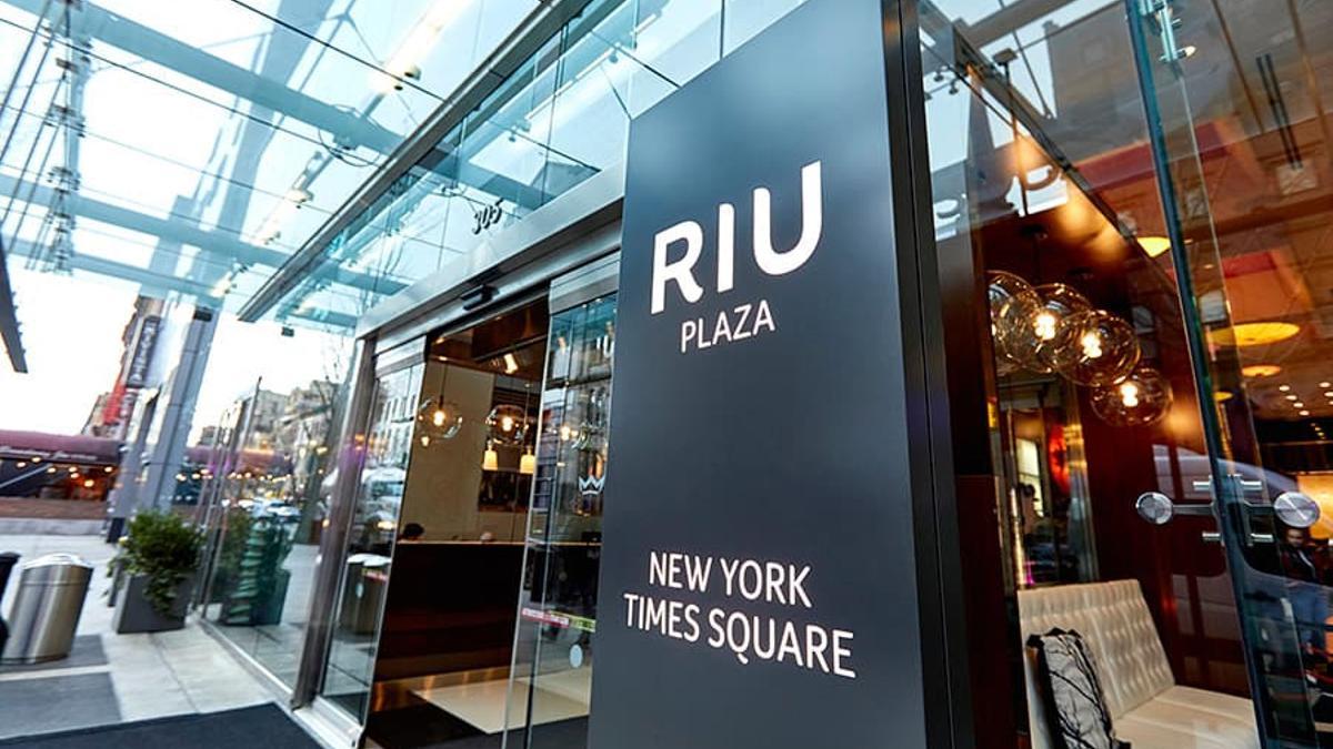 El hotel Riu Plaza New York Times Square.