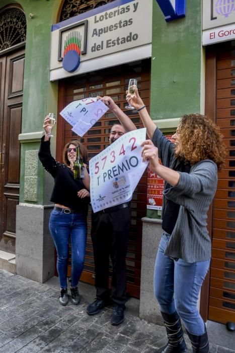 El Gordo de El Niño, vendido en la calle Constantino