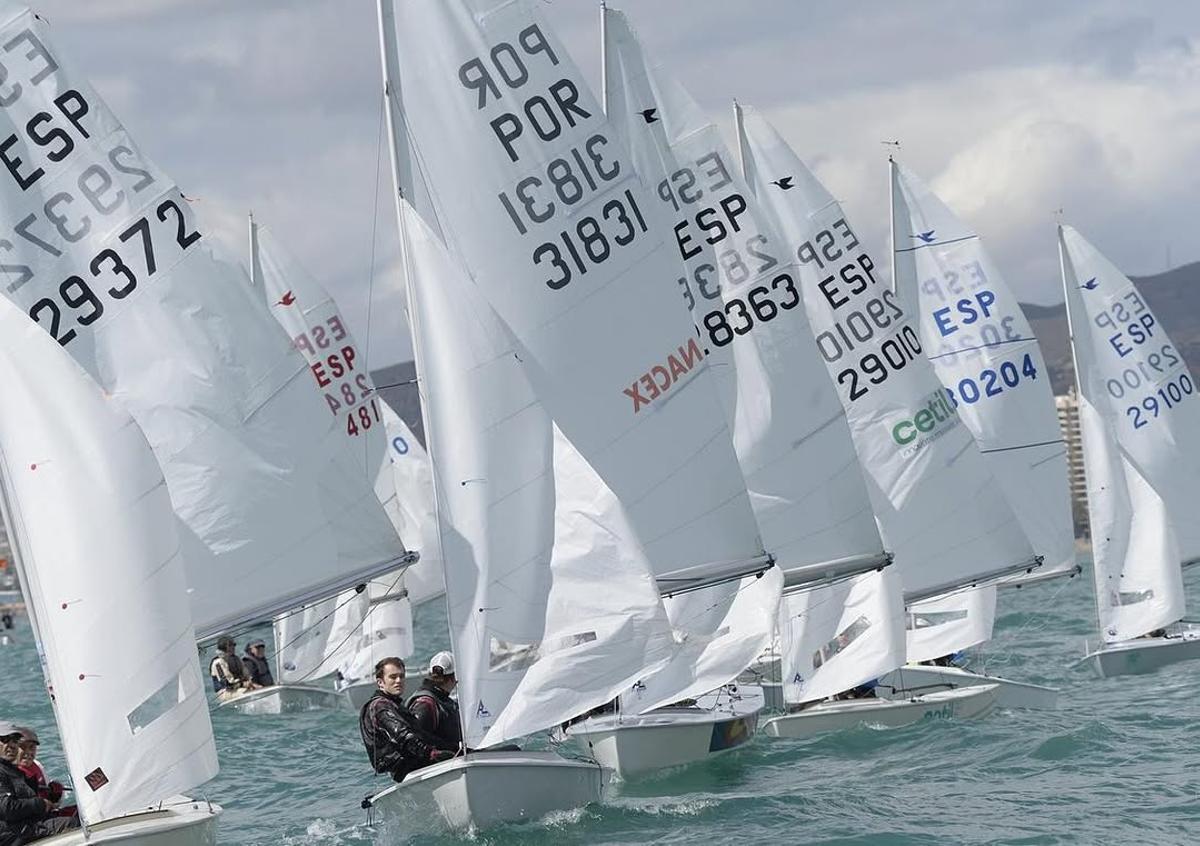 Imagen de la regata.