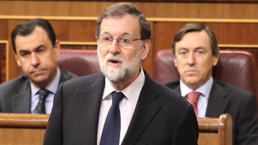 Rajoy, en el Congreso.