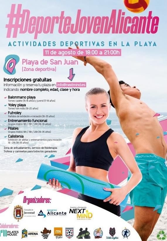 Actividades deportivas en el Día Internacional de la Juventud