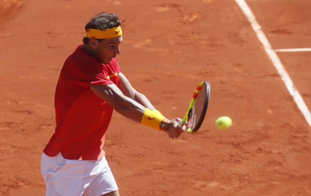 Nadal empata la eliminatoria