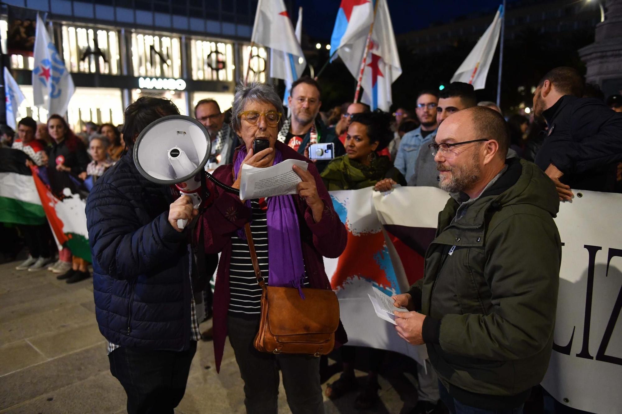 Galicia sale a la calle por Palestina