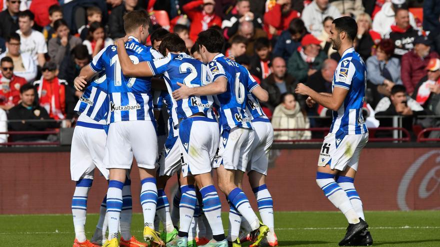 Resumen, goles y highlights del Almería 0 - 2 Real Sociedad de la jornada 16 de LaLiga Santander