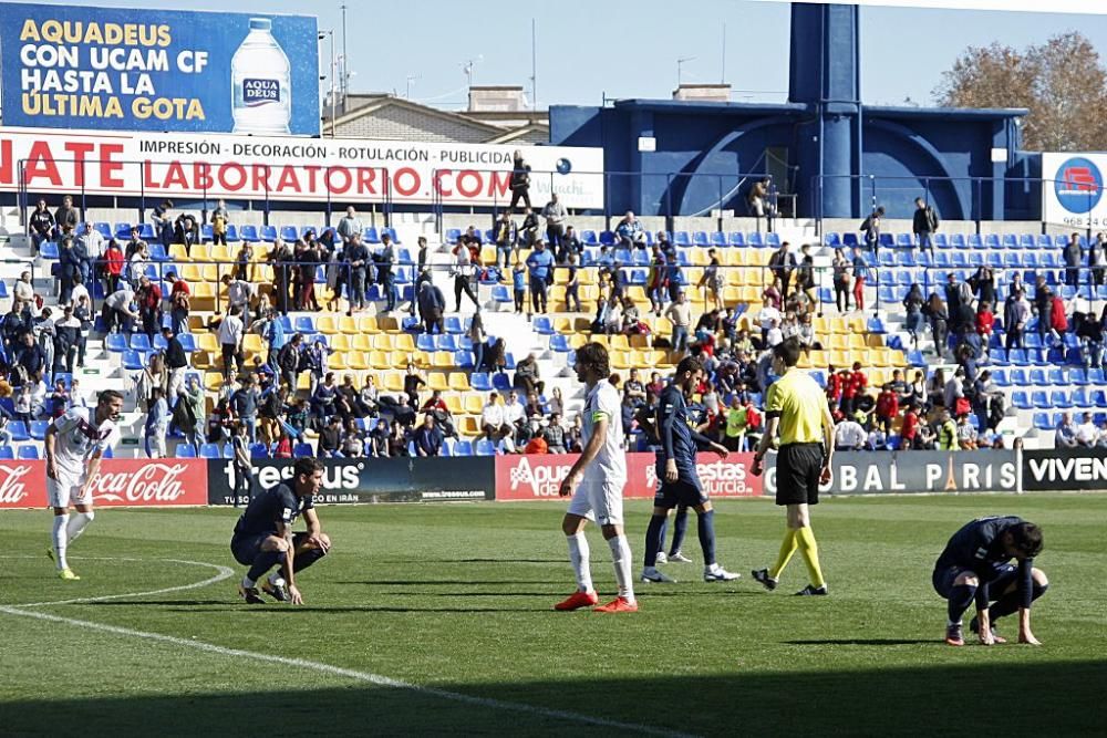 Partido entre el Ucam y el Jumilla