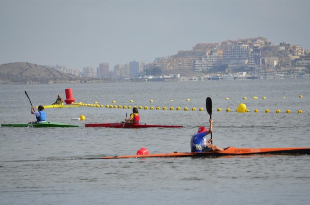 Liga Autonómica de Piragüismo en Playa Paraíso