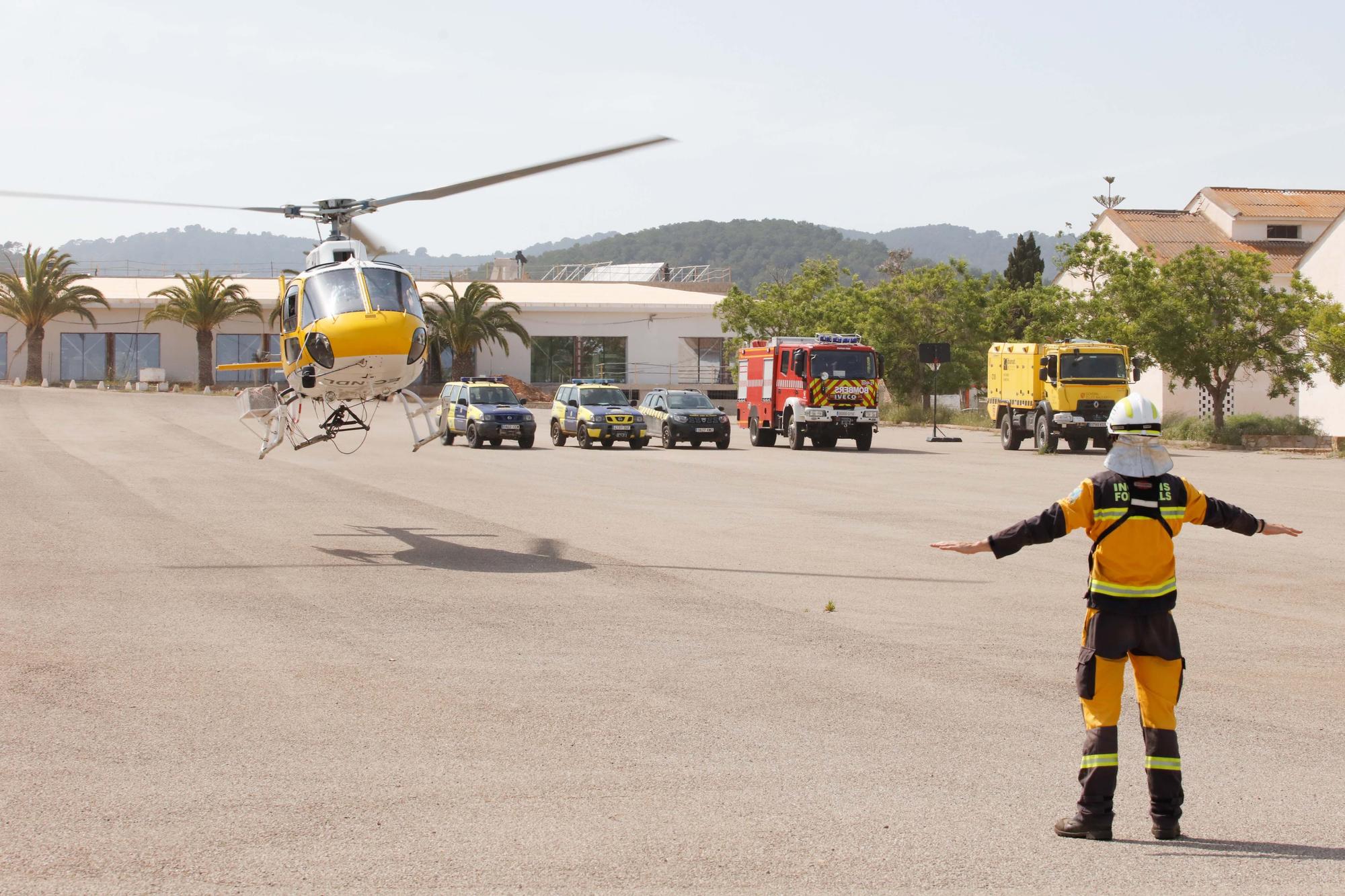 Estos son los dispositivos antiincendios para este verano en Ibiza