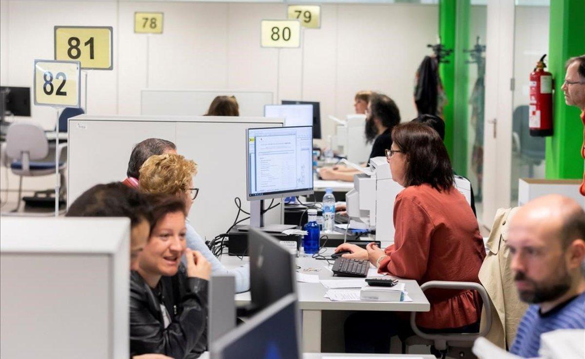 Oficinas de la Agencia Tributaria en Valladolid.