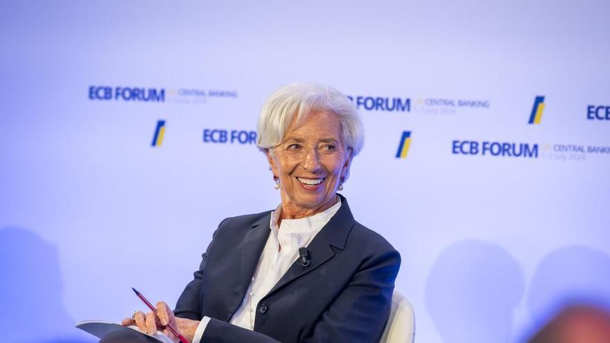 Lagarde defiende la subida de tipos: "Fue la decisión correcta teniendo en cuenta los datos"