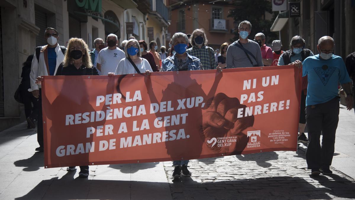 Manifestació, el maig, per reclamar la residència