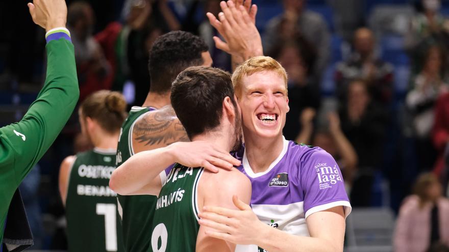 El Unicaja suma ya las mismas victorias que en toda la primera vuelta de la Liga pasada