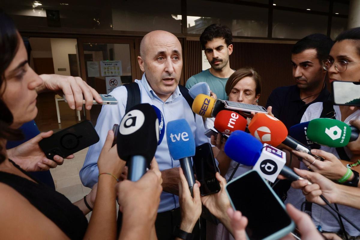 Valencia. Juzgados de Catarroja. Instrucción caso de la dana Miguel Polo El presidente de la Confederación Hidrográfica del Júcar VLC