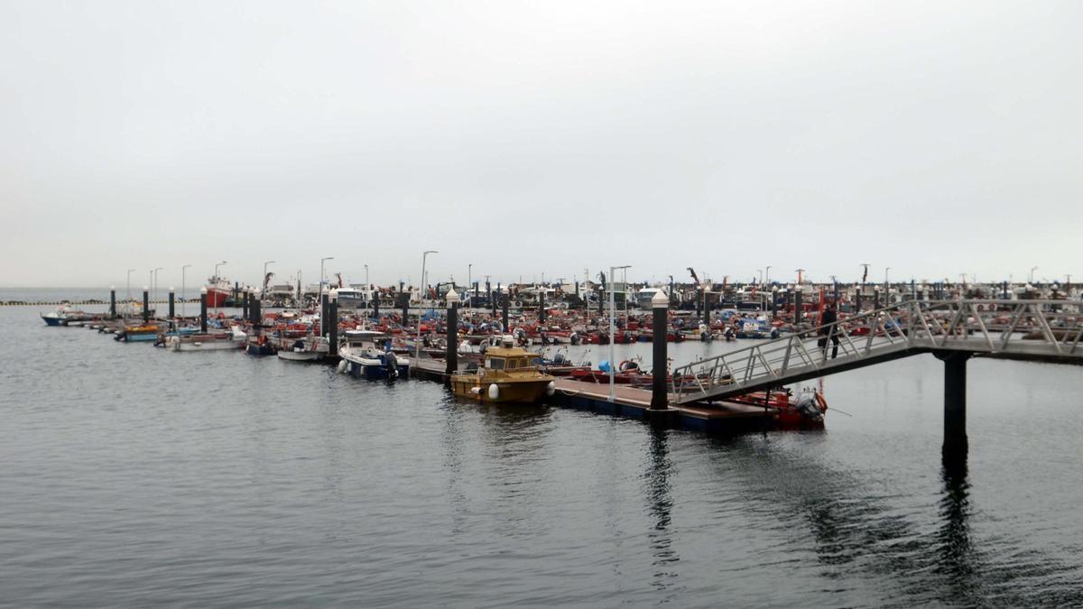 Muelle de O Xufre, en A Illa de Arousa.