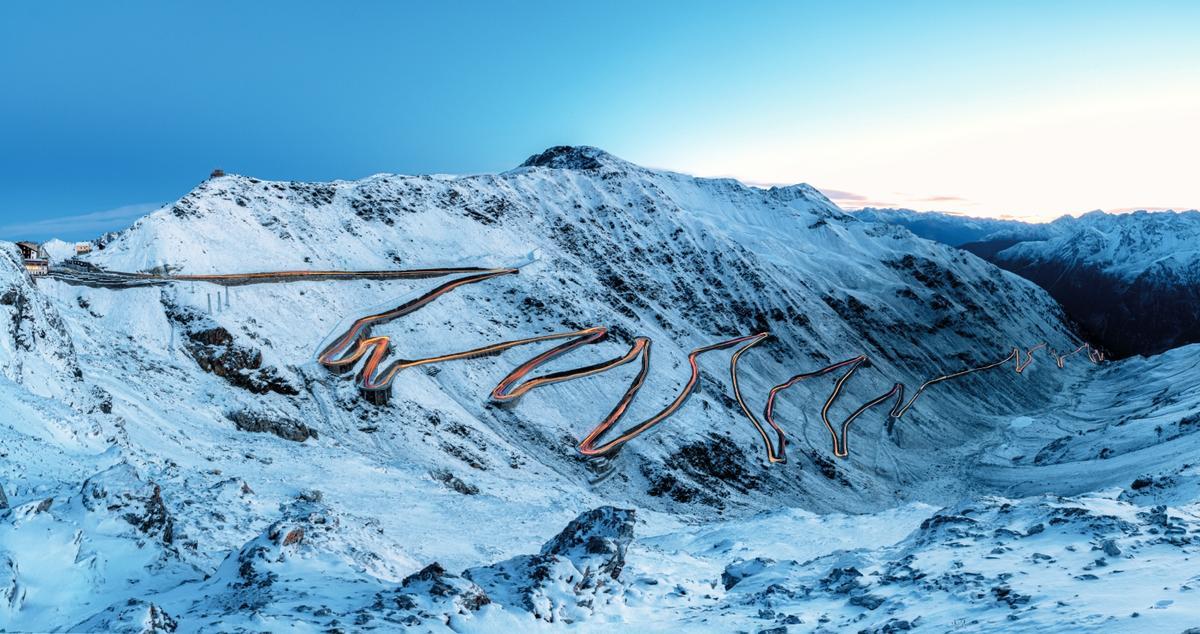 Carretera del Stelvio, italia