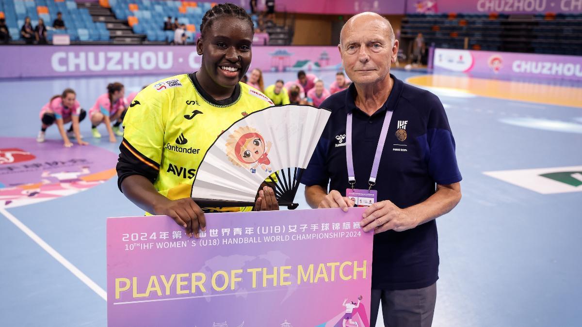 Goundo Gassama fue la MVP de la semifinal del Mundial sub'18