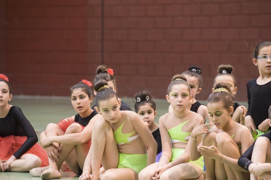 Exhibición de la Escuela de gimnasia rítmica