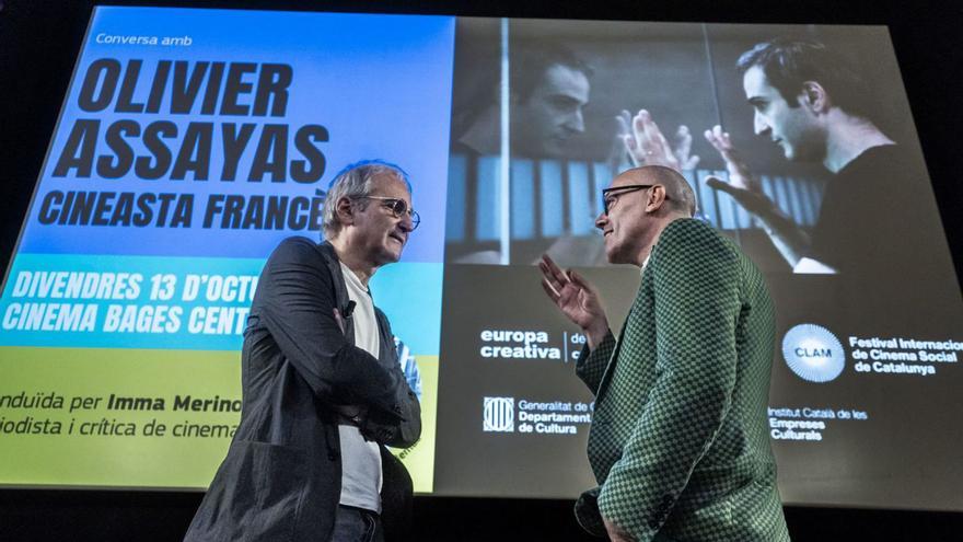 Masterclass d’Olivier Assayas (a l’esquerra), un dels premis d’honor del darrer certamen | ARXIU/OSCAR BAYONA