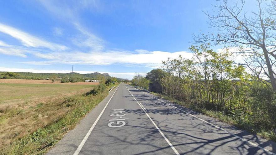 Ferit greu un motorista en un accident a la GI-641, a Torroella de Montgrí