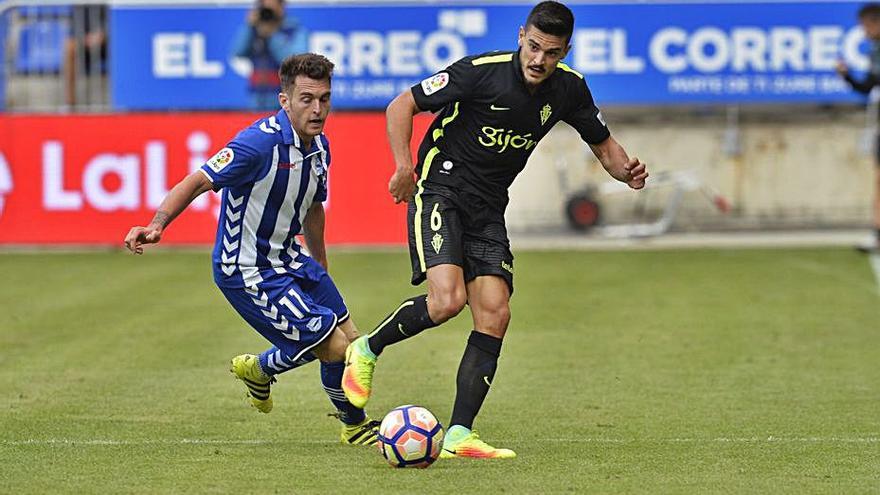 Ibai Gómez, en la agenda del Sporting