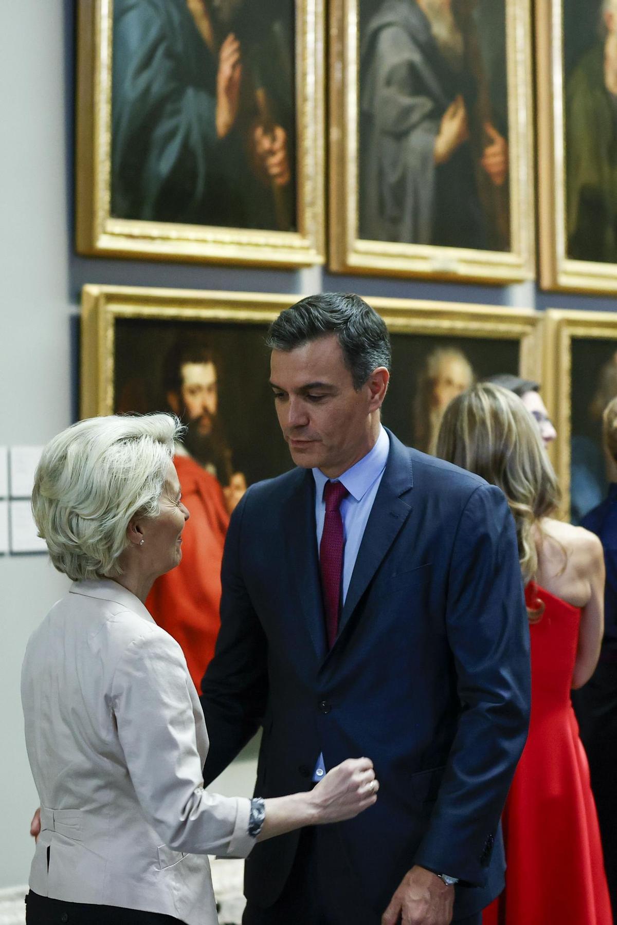 Los jefes de Estado y de Gobierno de la OTAN visitan el Museo del Prado