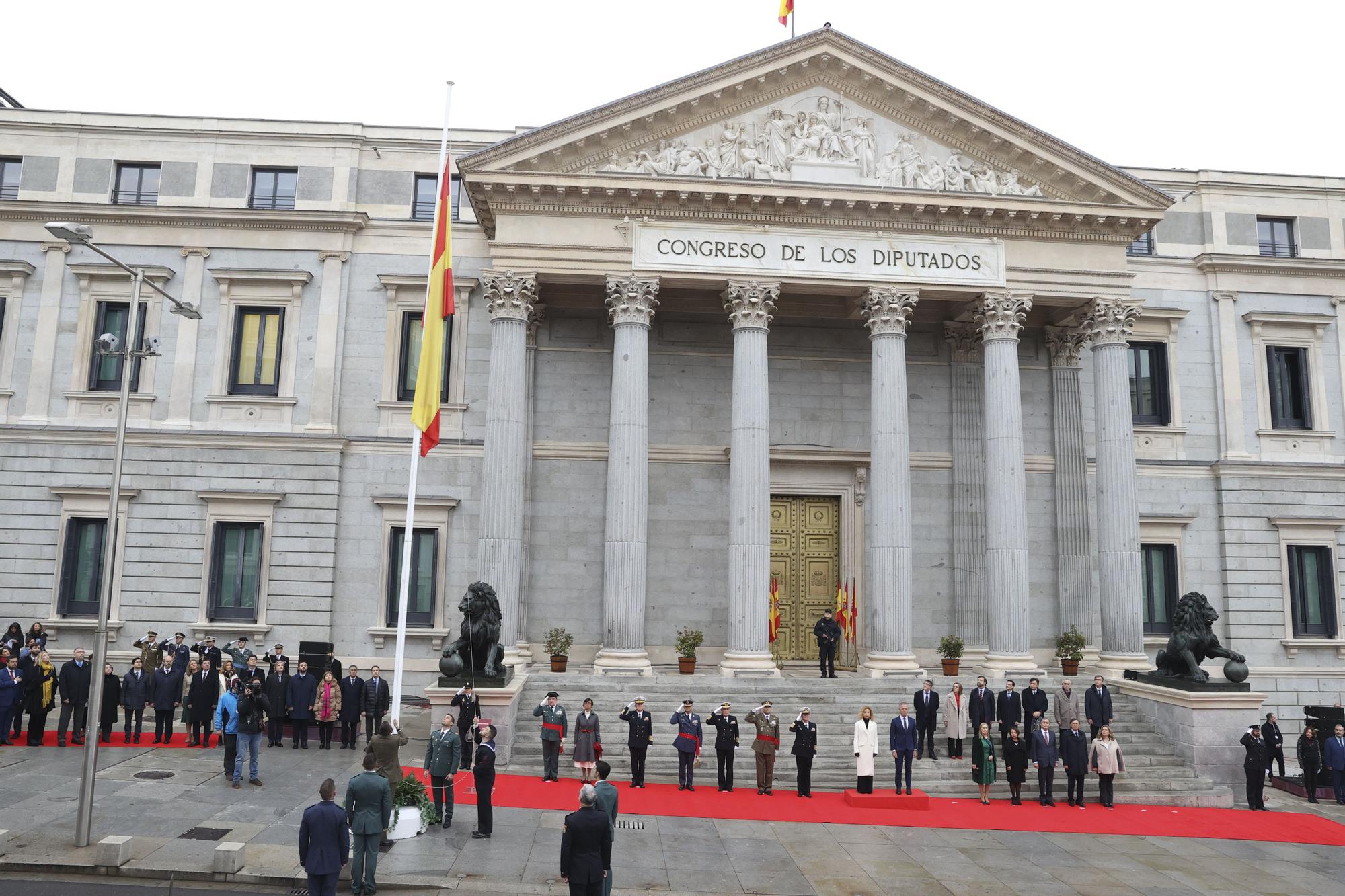 Celebración por el Día de la Constitución en el Congreso de los Diputados