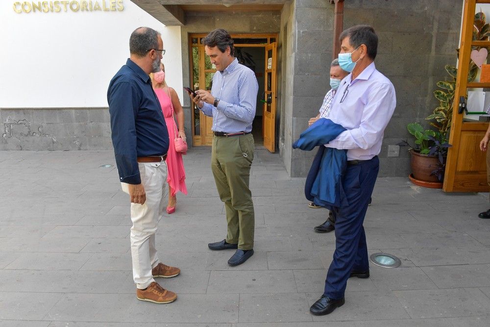 Pleno de renuncia del alcalde de Santa Lucía de Tirajana