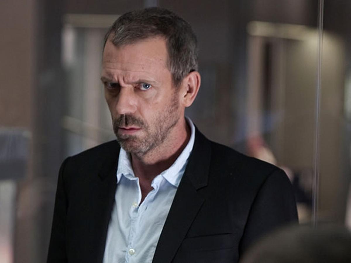 Hugh Laurie a la sèrie de televisió ’Dr House’. Hugh Laurie a la sèrie de televisió ’Dr House’.
