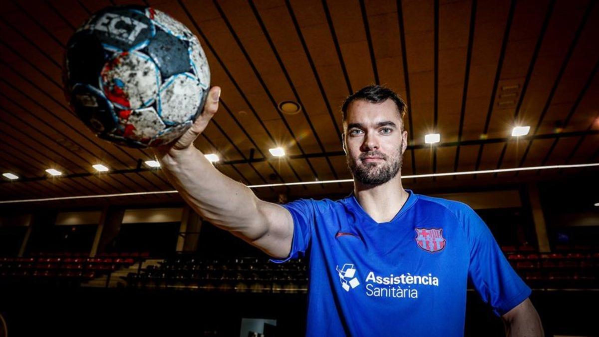 Casper Mortensen dialogó este lunes con SPORT en la Ciutat Esportiva