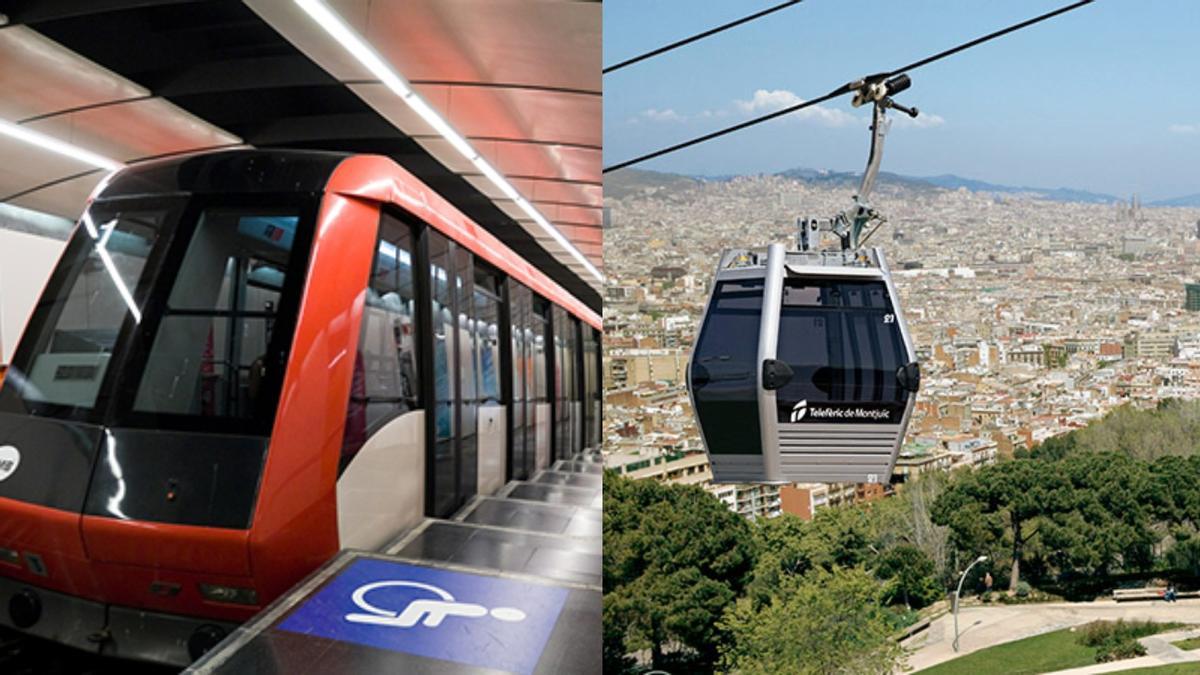 El Funicular y el Teleférico de Montjuïc