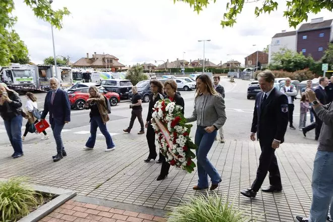 Así celebraron los bomberos de Gijón el día de su patrón internacional, en imágenes