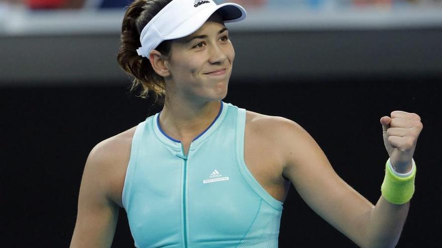 Muguruza rompe su barrera y avanza por primera vez a los cuartos en el Abierto de Australia