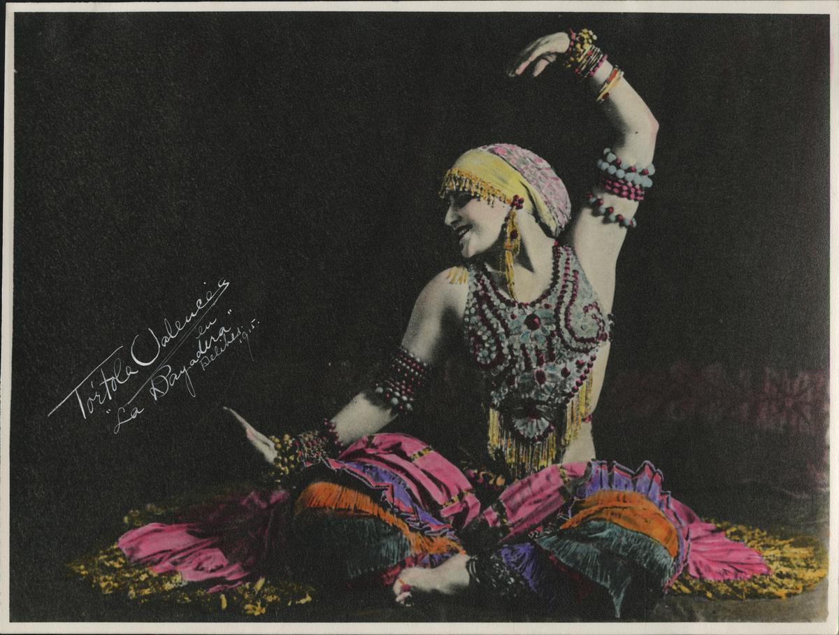 Tórtola Valencia. Danza ’La bayadera’. 1914.
