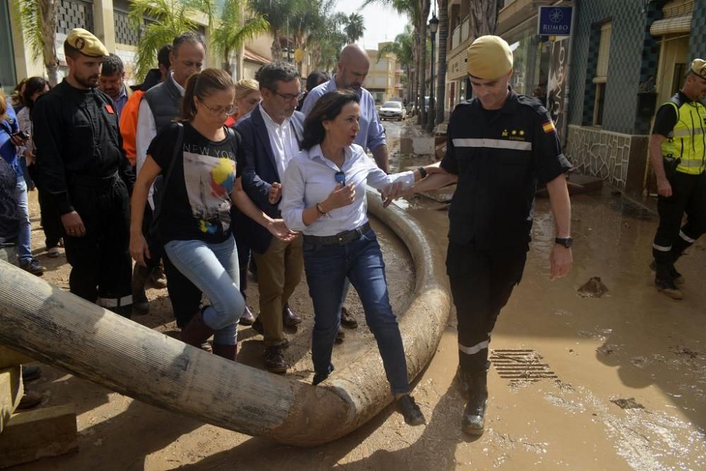 Visita de la ministra de Defensa a Los Alcázares