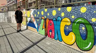 El Tenis Playa de Luanco queda capturado en el parque Zapardel