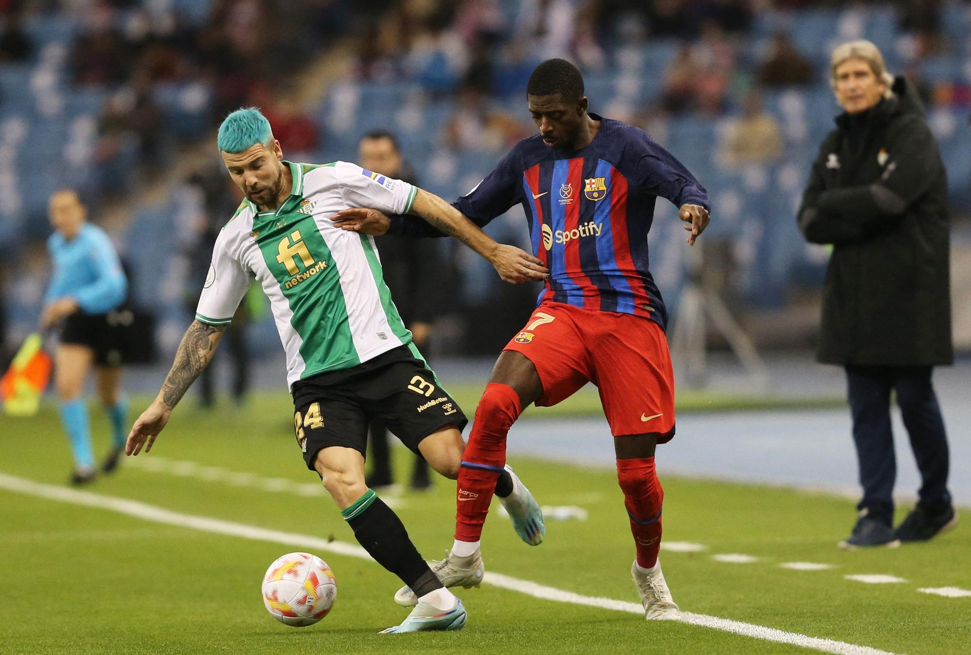 Spanish Super Cup - Semi Final - Real Betis v FC Barcelona