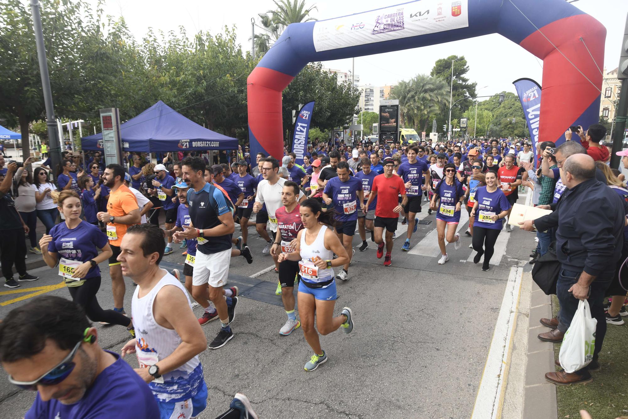 Carrera contra el cáncer de páncreas en Murcia