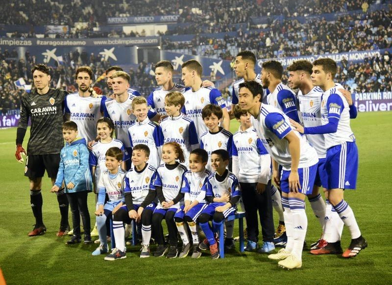 Partido entre el Real Zaragoza y el Fuenlabrada