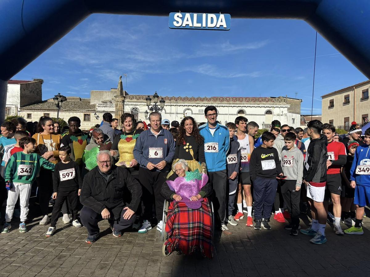 Imagen de la salida de la carrera.