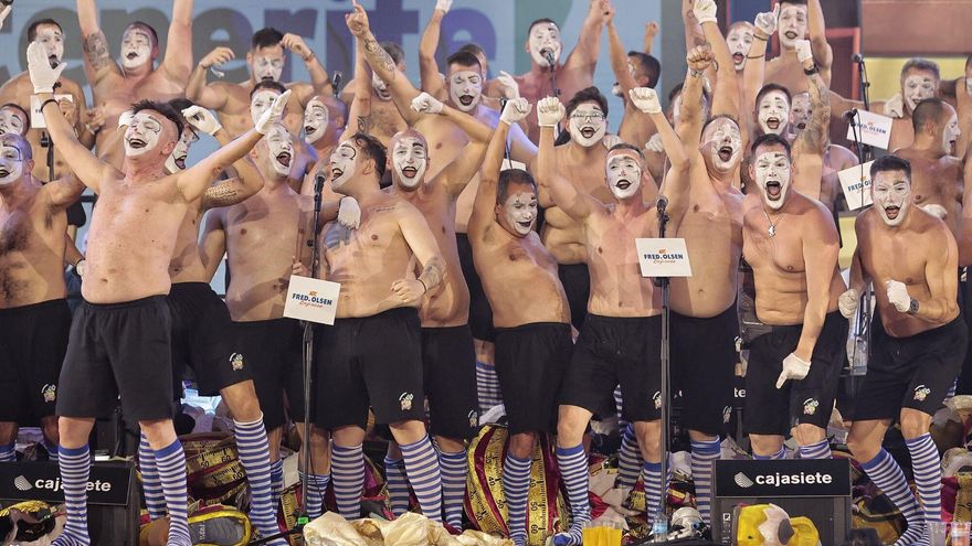 El jurado paralelo de EL DÍA califica a Bambones en la final del Concurso de Murgas Adultas de Santa Cruz de Tenerife