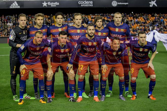 Las imágenes del Valencia, 1 - FC Barcelona, 1