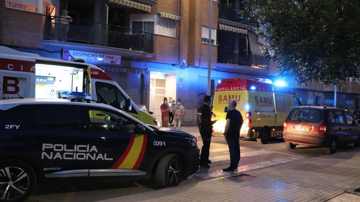 Al lugar acudieron dos ambulancias y varias patrullas de la policía