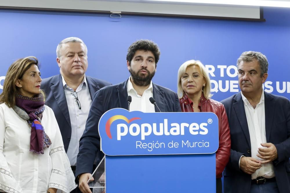 Así fue la noche electoral en la sede del PP