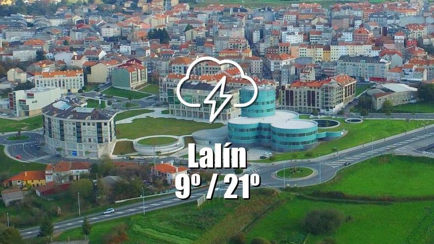 El tiempo en Lalín: previsión meteorológica para hoy, sábado 11 de mayo